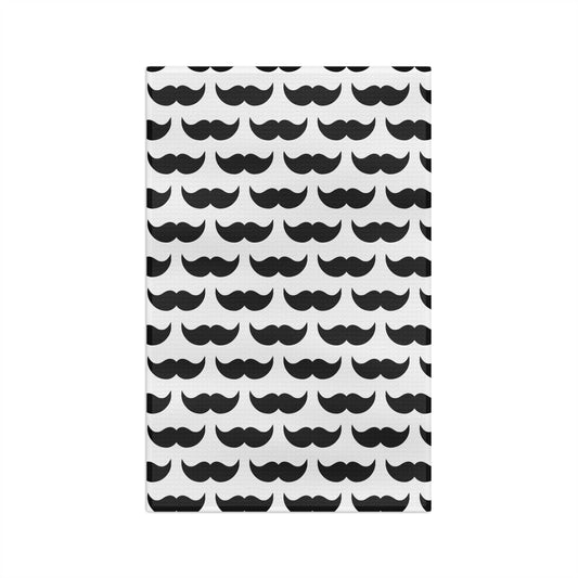 Mustache Hand Towel