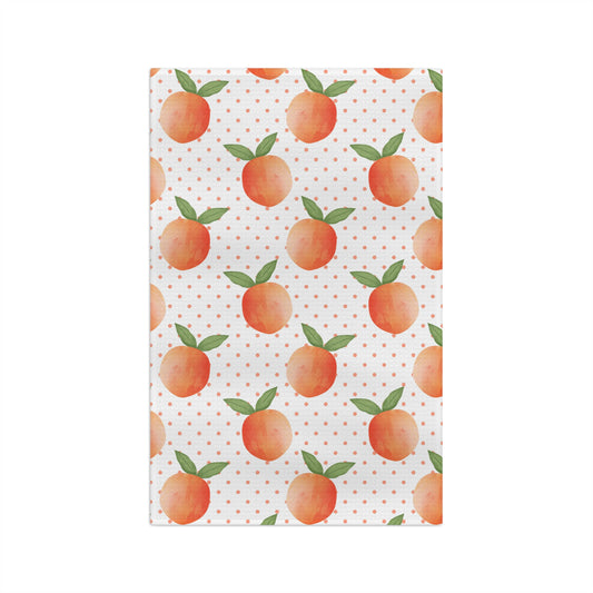 Peaches Hand Towel