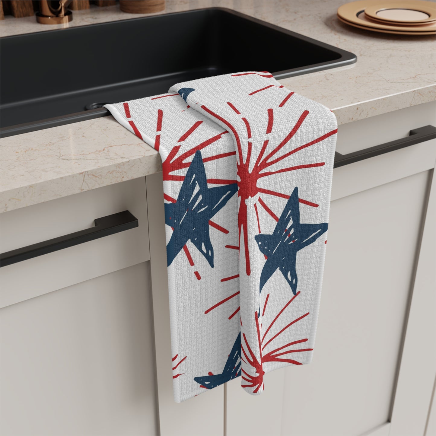 Sparkles and Stars Hand Towel