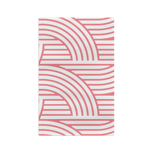 Geometric Print Hand Towel