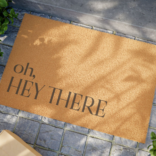 Oh, Hey There Doormat