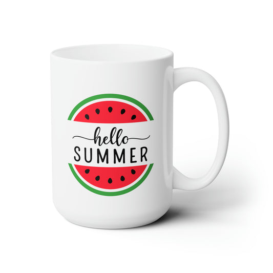 Hello Summer Melon Coffee Mug