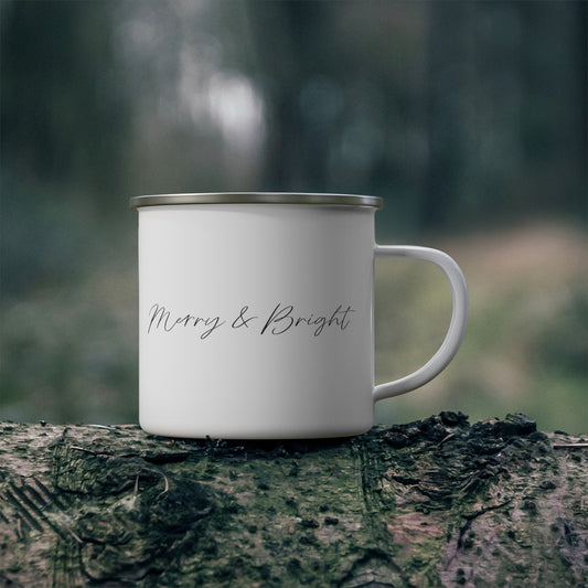 Merry and Bright Camping Mug