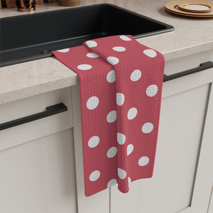 Pink Dots Hand Towel