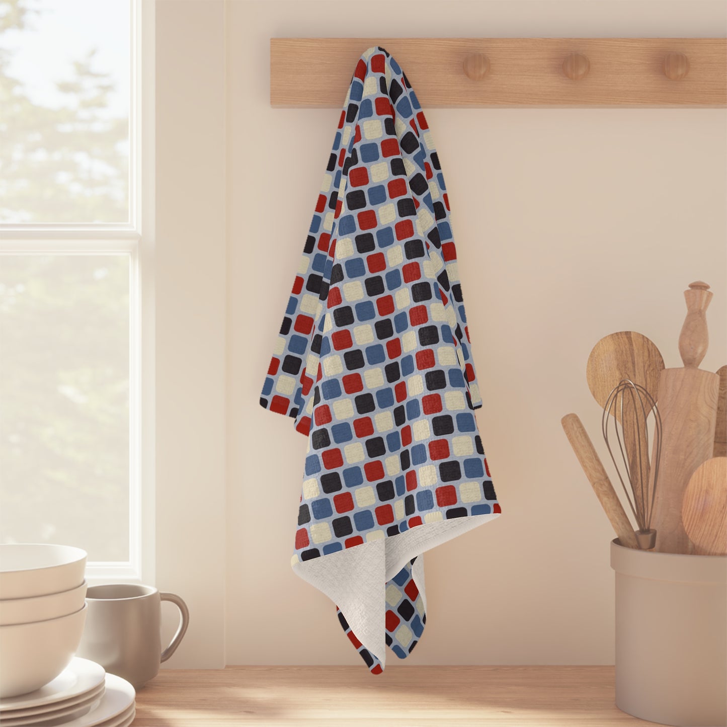 Liberty Squares Hand Towel