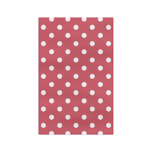 Pink Dots Hand Towel