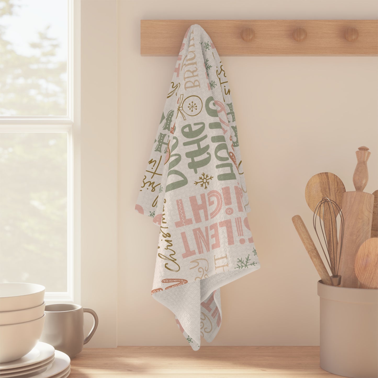 Deck The Halls Hand Towel