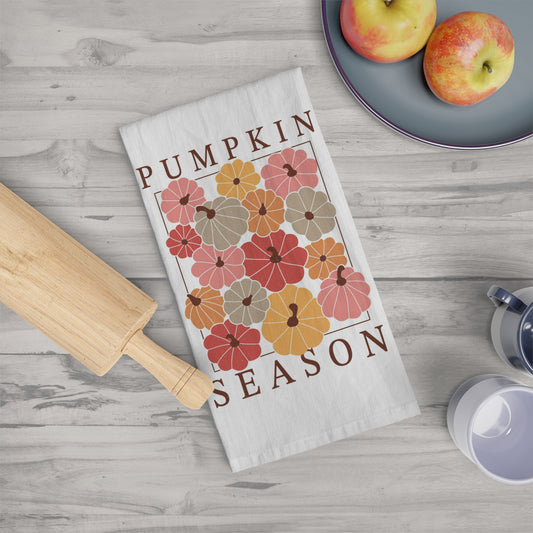 Pumpkin Season Tea Towel