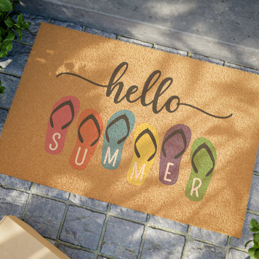 Hello Summer Doormat