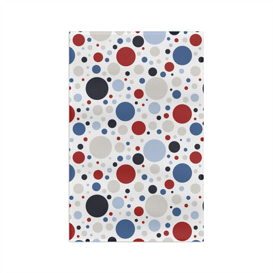 Patriotic Circles Hand Towel