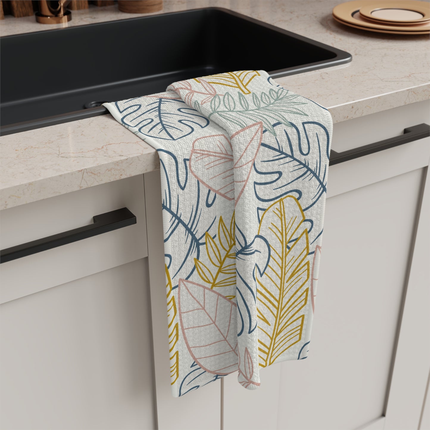 Monstera Hand Towel