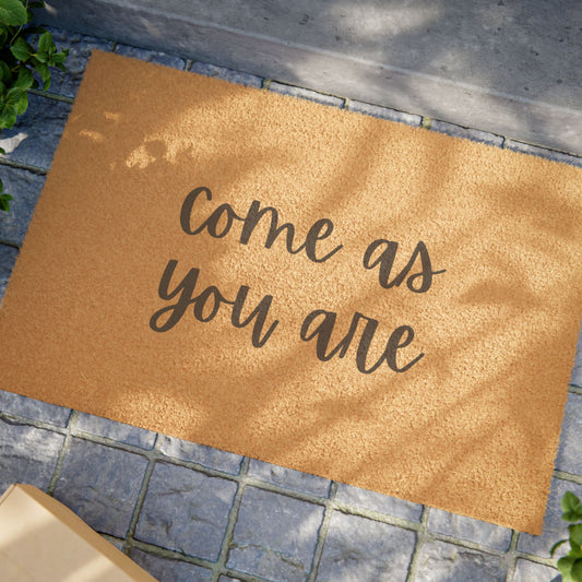 Come As You Are Doormat