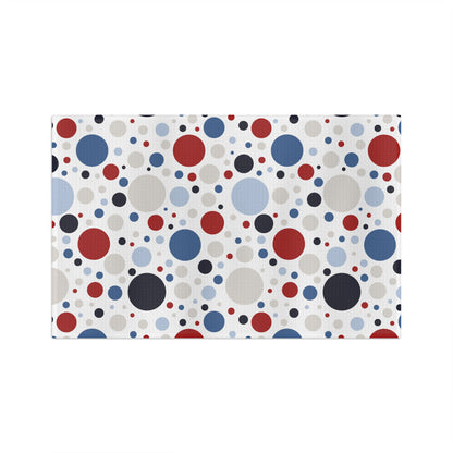 Patriotic Circles Hand Towel