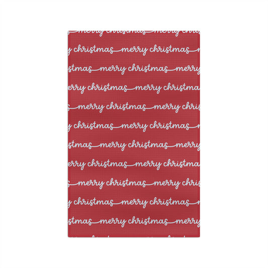 Merry Christmas Hand Towel