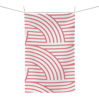 Geometric Print Hand Towel