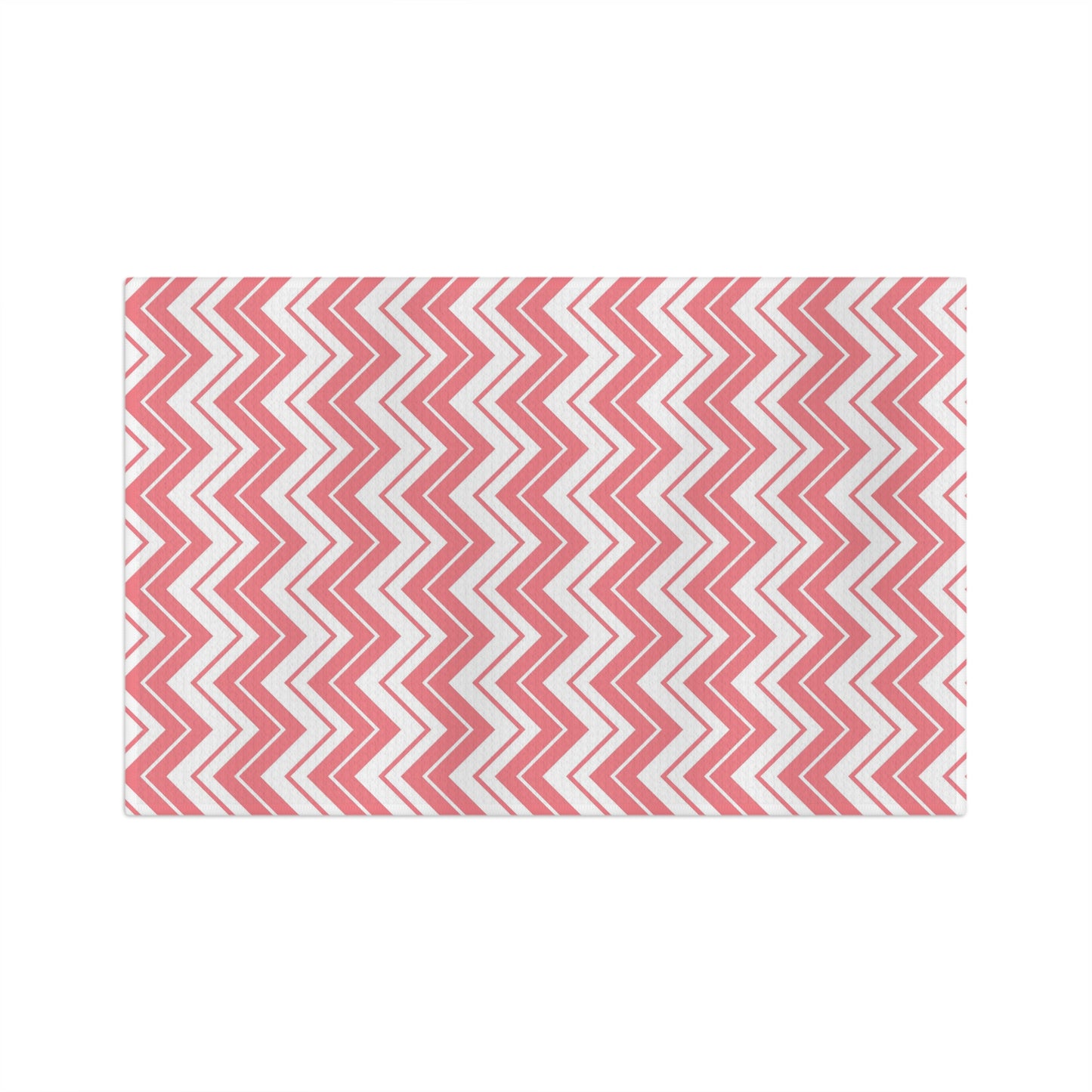 Pink Chevron Hand Towel