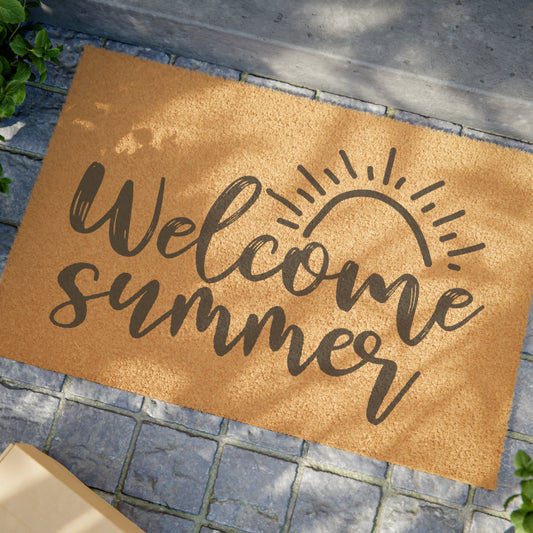 Welcome Summer Doormat