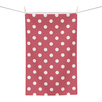 Pink Dots Hand Towel