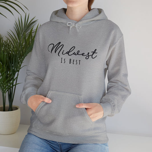 Midwest is Best Unisex Hooded Sweatshirt