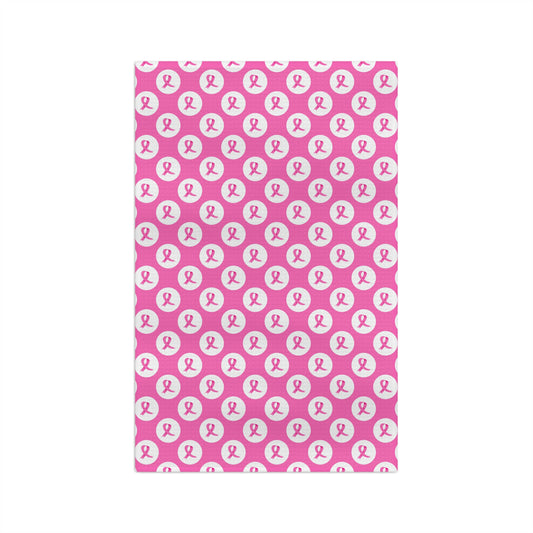 Pink Ribbons Hand Towel