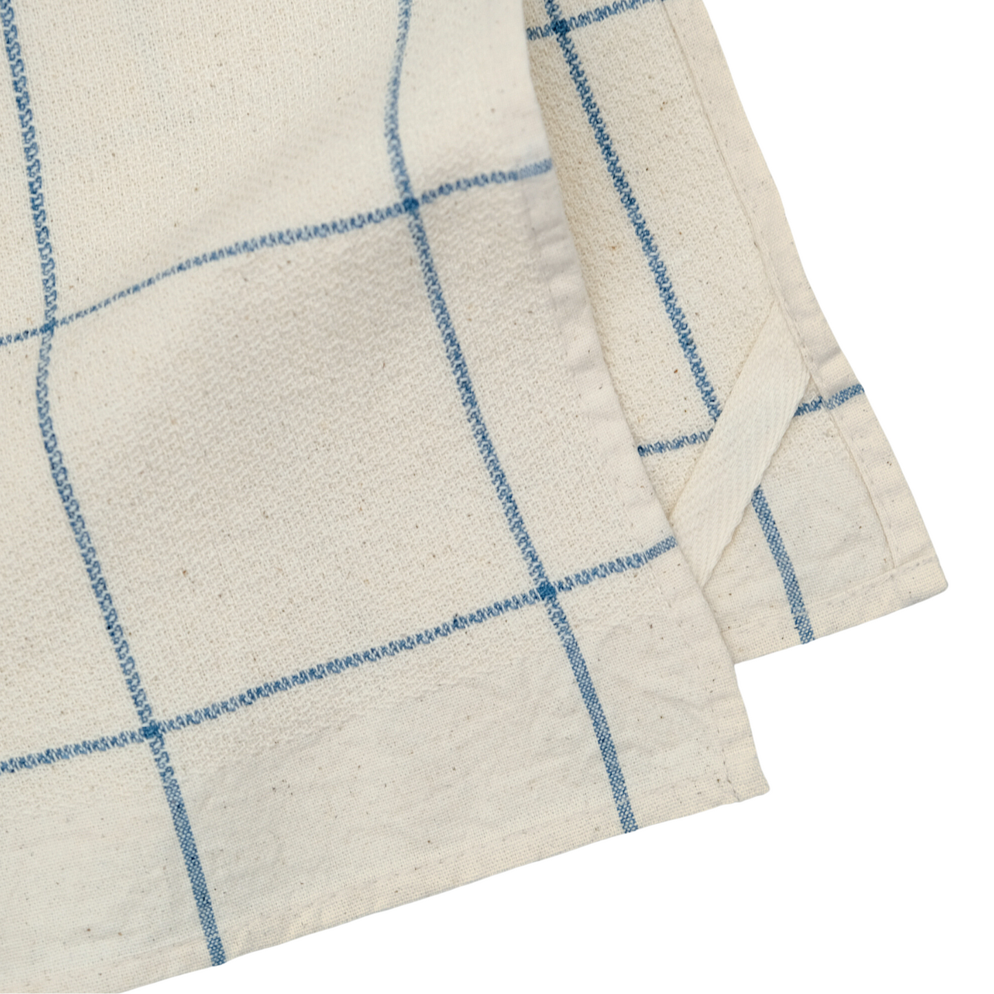 Upcycled Denim Stripe Kitchen Towels - Set of 3