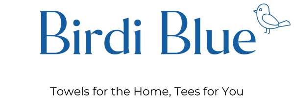 Birdi Blue Hand Towels