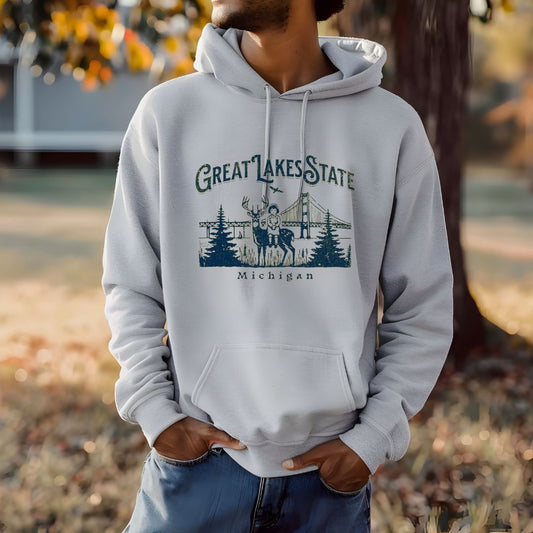 Great Lakes Unisex Hooded Sweatshirt