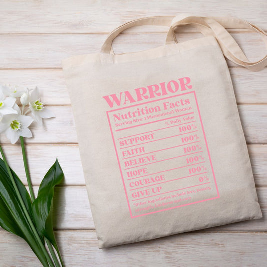 Warrior Canvas Tote